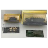 Misc. Military Vehicles (Most NIB) Loose Pieces Present