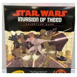 Vintage STAR WARS Invasion Of Theed Adventure Game With Bonus HASBRO Action Figure