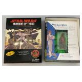Vintage STAR WARS Invasion Of Theed Adventure Game With Bonus HASBRO Action Figure