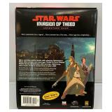 Vintage STAR WARS Invasion Of Theed Adventure Game With Bonus HASBRO Action Figure