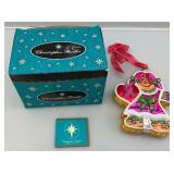 2006 CHRISTOPHER RADCO Spice Girl Ornament  "Breast Cancer Research" With Original Box