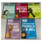 Misc. Vintage STAR WARS Workbooks (ABC Books Have A few Pages Written On)