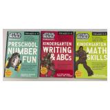 Misc. Vintage STAR WARS Workbooks (ABC Books Have A few Pages Written On)