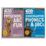 Misc. Vintage STAR WARS Workbooks (ABC Books Have A few Pages Written On)