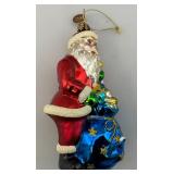 2006 CHRISTOPHER RADCO Santa Claus Ornament Macy