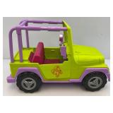Battat Our Generation "My Way And Highways"  Purple/Green 4 X4 Jeep For 18" Dolls (Few Scratches On Plastic Windshield)