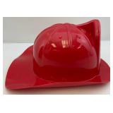 Vintage Childrens Firefighter Plastic Hat & 4ft Tim Burton