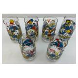 1983 SMURF Collectors Glasses
