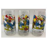 1983 SMURF Collectors Glasses