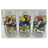 1983 SMURF Collectors Glasses