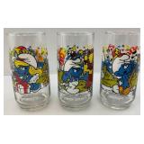 1983 SMURF Collectors Glasses