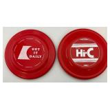 Vintage WHAM-O-Frisbees With Advertisement & More