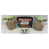 Misc. STAR WARS Toys Including Baby Yoda & More