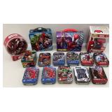 Misc. Superhero Puzzles In Decorative Tins & More