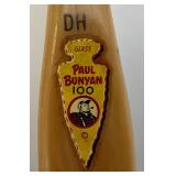 Vintage PAUL BUNYAN 100 #45 Recurve Bow (VERY COOL) With Original Price Tag