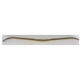 Vintage PAUL BUNYAN 100 #45 Recurve Bow (VERY COOL) With Original Price Tag