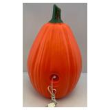 Vintage 22" Pumpkin Blow Mold & Windsock