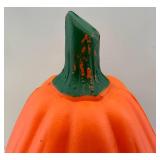 Vintage 22" Pumpkin Blow Mold & Windsock