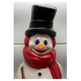 Vintage 41 1/2" Snowman Blow Mold