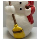 Vintage 41 1/2" Snowman Blow Mold