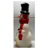 Vintage 41 1/2" Snowman Blow Mold