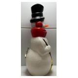 Vintage 41 1/2" Snowman Blow Mold