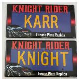 Knight Rider Replica License Plates