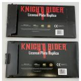 Knight Rider Replica License Plates