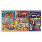 Misc. 60 Cent Cartoon Comics Including  JUGHEAD & More (Some Have Date Stamp Present On Cover)