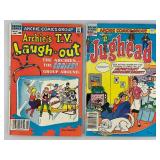 Misc. 60 Cent Cartoon Comics Including  JUGHEAD & More (Some Have Date Stamp Present On Cover)