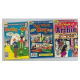 Misc. 60 Cent Cartoon Comics Including  ARCHIE & More (Some Have Date Stamp Present On Cover)