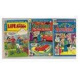 Misc. 50, 60  Cent Cartoon Comics Including  ARCHIE & More (Some Have Date Stamp Present On Cover)