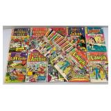 Misc. 25, 30, 35  Cent Cartoon Comics Including  ARCHIE & More (Some Have Date Stamp Present On Cover & Pen Writing Present)