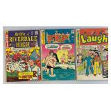 Misc. 25, 30, 35  Cent Cartoon Comics Including  ARCHIE & More (Some Have Date Stamp Present On Cover & Pen Writing Present)