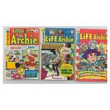 Misc. 25, 30, 35  Cent Cartoon Comics Including  ARCHIE & More (Some Have Date Stamp Present On Cover & Pen Writing Present)