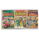 Misc. 25, 30, 35  Cent Cartoon Comics Including  ARCHIE & More (Some Have Date Stamp Present On Cover & Pen Writing Present)