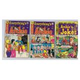 Misc. 25, 30, 35  Cent Cartoon Comics Including  ARCHIE & More (Some Have Date Stamp Present On Cover & Pen Writing Present)