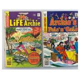 Misc. 25, 30, 35  Cent Cartoon Comics Including  ARCHIE & More (Some Have Date Stamp Present On Cover & Pen Writing Present)