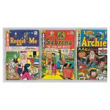 Misc. 25  Cent Cartoon Comics Including  ARCHIE & More (Some With Name Writtten In Pen)