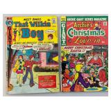Misc. 25  Cent Cartoon Comics Including  ARCHIE & More (Some With Name Writtten In Pen)