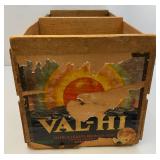 Vintage Wood Crate & Beer Can Collection Including HAMM