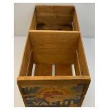 Vintage Wood Crate & Beer Can Collection Including HAMM