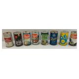 Vintage Wood Crate & Beer Can Collection Including HAMM