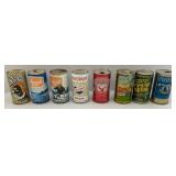 Vintage Wood Crate & Beer Can Collection Including HAMM