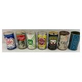 Vintage Wood Crate & Beer Can Collection Including HAMM