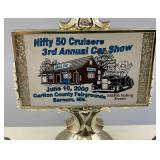 2000  Nitty 50 Cruisers Car Show Trophy 26"