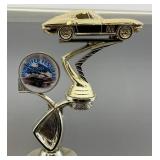 2012 Car Show Trophy With Corvette On Top 27"