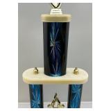 2012 Car Show Trophy With Corvette On Top 27"