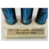 2012 Car Show Trophy With Corvette On Top 27"