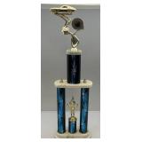 2012 Car Show Trophy With Corvette On Top 27"